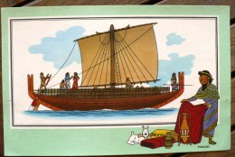Voir Et Savoir Par Hergé - MARINE - Origine A 1700 - Série 1 - N° 7. Dargaud - 12,5 X 19,5 Cm. (photo Contractuelle) - Chromos
