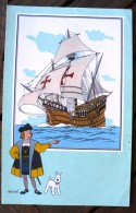 Voir Et Savoir Par Hergé - MARINE - Origine A 1700 - Série 3 - N° 22. Dargaud - 12,5 X 19,5 Cm. (photo Contractuelle) - Sammelbilder