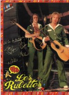 - POSTER RUBETTES . DOUBLE PAGE DU MAGAZINE PODIUM 1976 . - Posters