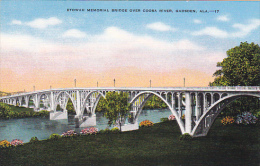 Alabama Gadsden Etowah Memorial Bridge Over Coosa River - Altri & Non Classificati