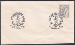 Yugoslavia 1961, Cover W./ Special Postmark "Zelezniki" ,ref.bbzg - Covers & Documents