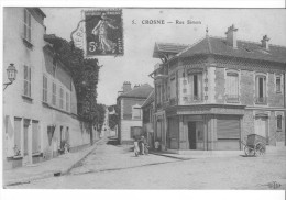 Crosne (91) - Rue Simon - Commerce Pâtisserie. Bon état, A Circulé. - Crosnes (Crosne)