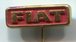 FIAT - Car, Auto, Old Pin, Badge - Fiat