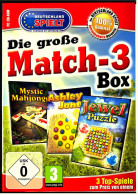 PC - Spiel  (CD-ROM) :  Match 3 Box : Mystic Mahjongg + Jewel Puzzle + Ashley Jones - PC-games