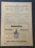 NATURWISSENSCHAFTEN 1944 - Allemand