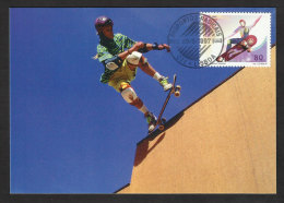 Portugal Skateboard Sports Extrêmes Carte Maximum 1997 Skate Extreme Sports Maxicard - Skateboard