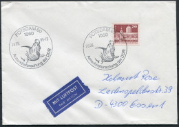 1989 Germany Deutsche Potsdam DDR Antarctic Antarktis Walrus Brief - Antarctic Wildlife