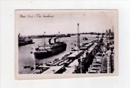 Cartolina/postcard Canale Di Suez - The Suez Canal - Port Said - The Hambour - Suez