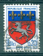 VARIÉTÉS FRANCE  1966 N° 1510 B  TYPE 1 OBLITÉRÉ - Oblitérés