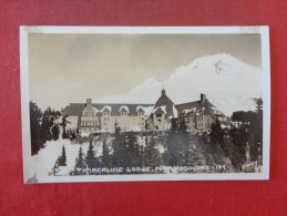 Oregon> Mt Hood  RPPC  Timberline Lodge   Ref 1419 - Otros & Sin Clasificación