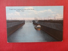 - Minnesota> Duluth  Freight Boat Loading Ore At Ore Docks  Ref 1420 - Duluth