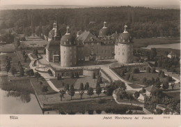 AK Walter Hahn 10072 Schloss Moritzburg Allee Luftbild ?  Fliegeraufnahme ? Bei Dresden - Moritzburg