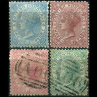 BR.HONDURAS 1972 - Scott# 4-7 Queen Set Of 4 Used (XB271) - British Honduras (...-1970)