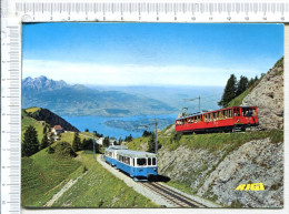 RIGI  - 1800 M   -  Vitznau Und Arth Rigi Bahn  Mit  Rigi  Staffel, Pilatus  Vnd Vierwaldstattersee - Funiculaires - Arth