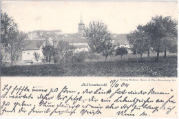 ALBESTROFF Lorraine Autograf Adel Freiin Elise Von Koenig Warthausen 19.11.1904 Gelaufen - Lothringen