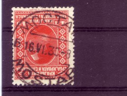 KING ALEXANDER-4 D-POSTMARK-MOSTAR-BOSNIA AND HERZEGOVINA - -SHS-YUGOSLAVIA-1926 - Usados