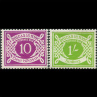 IRELAND 1965 - Scott# J13-4 Numeral 10p-1s LH (XJ004) - Ungebraucht