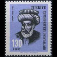 TURKEY 1966 - Scott# 1698 Historian Naima 130k MNH (XE489) - Unused Stamps