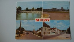 10  MUSSY MULTIVUES   BON ETAT VOIR SCANS - Mussy-sur-Seine