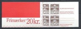 Danemark 1989 Carnet Distributeur Neuf C942 (II) Reine Margrethe H32 Non Coté Yvert - Booklets