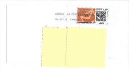 Mon Timbre A Moi / Timbreamoi Tarif 0,55 € Lettre Verte  - "BONNE RECEPTION" - Other & Unclassified