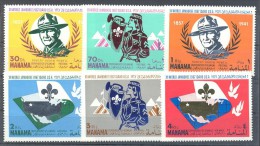 Manama - 1967 Scouts MNH__(TH-6571) - Manama