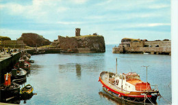 Royaume-Uni - Ecosse - East Lothian - Lifeboat And Harbour , Dunbar - Bateaux - Semi Moderne Petit Format - état - East Lothian