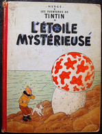 BD TINTIN - 10 - L'étoile Mystérieuse - B29 - Rééd. 1960 - Tintin