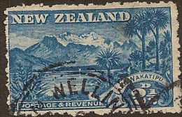 NZ 1898 2 1/2d Wakatipu SG 308 U #CD251 - Usados