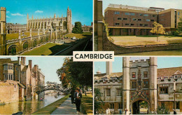 Royaume-Uni - Angleterre - Cambridgeshire - Cambridge - Multivues - Multiview - Semi Moderne Petit Format - Bon état - Cambridge