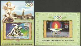 Umm Al-Qiwain 1971 Mi# Block 32-33 ** MNH - Summer Olympic Games ´72 In Munich - Umm Al-Qaiwain