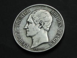 5 Francs 1851 -BELGIQUE - Leopold Premier I Roi Des Belges. - L´union Fait La Force **** EN ACHAT IMMEDIAT **** - 5 Francs