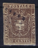 Italy  Toscana 1860  Sa 19, Mi. 19 A Used Obl. - Toscane