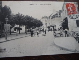 CPA Charolles Place De L'église; - Charolles