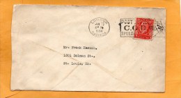 Canada 1932 Cover Mailed To USA - Covers & Documents