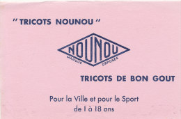 BU 1253 / BUVARD -   TRICOTS NOUNOU - Textile & Clothing