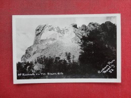 > SD - South Dakota> Mount Rushmore RPPC  --ref 1428 - Mount Rushmore