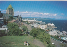 BF18732 Quebec Qc Canada Magnifique Panorama  Front/back Image - Québec - La Citadelle