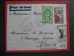 Col27.  TB Enveloppe De ANTSIRABE à Paris. Datée Du 06/07/194? - Briefe U. Dokumente