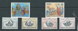 Vatican:  PA 55/ 58 + 73/ 74 ** - Airmail