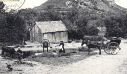 COLLECTIONNEZ LES CPA D'AIGUEPERSE 63260 ROUTE DE MONTPENSIER EDITEUR H. BERILLON N°181 PUY DE DOME 2 FEVRIER 1914 - Aigueperse