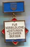 East Germany (DDR),medal To Honor The DDR, FDJ - Duitse Democratische Republiek