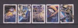 Australien 2007  Mi.Nr. 2892 / 96 , 50 Jahre Raumfahrt - Self-adhesive - Gestempelt / Used / (o) - - Oceanía