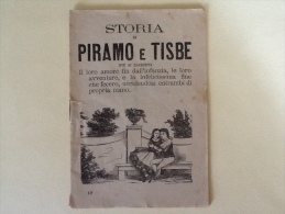 STORIA DI PIRAMO E TISBE DEL 1934 SW - Storia