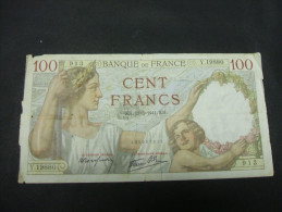 BILLET Banque De France 100F Francs SULLY 13-3-1941 Y19880  (n° 913) - 100 F 1939-1942 ''Sully''