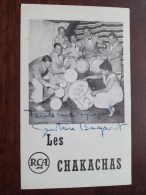 Les CHAKACHAS ( Fotokaart RCA - Zie Foto Voor Details ) ! - Signiert