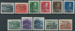 1939 ALBANIA ASSEMBLEA COSTITUENTE 11 VALORI MNH ** - ED678 - Albania