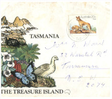 (210) Australia Advertising Cover - Tasmania - Covers & Documents