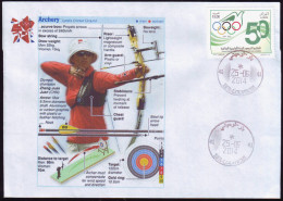 ARGELIA - Philatelic Cover JO Londres - Tir à L'Arc - Archery - Bogenschießen - Tiro Con Arco - Boogschieten - Sommer 2012: London