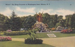 Moses The Kings Fountain In Washington Park Albany New York - Albany